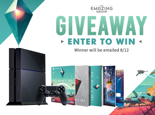 Limited edition No Man’s Sky PS4 Bundle Contest