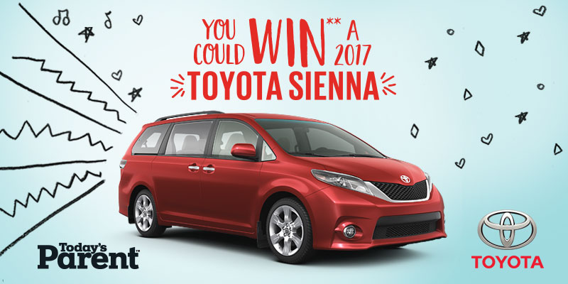 Today’s Parent – 2017 Toyota Sienna Contest