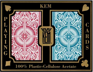 KEM Playing Cards in their case