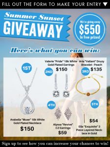 Cate and Chloe jewelry giveaway